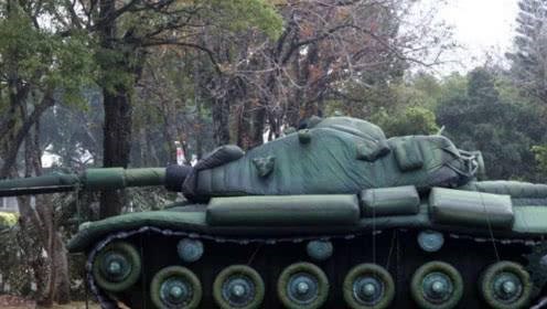 桂林充气坦克目标车